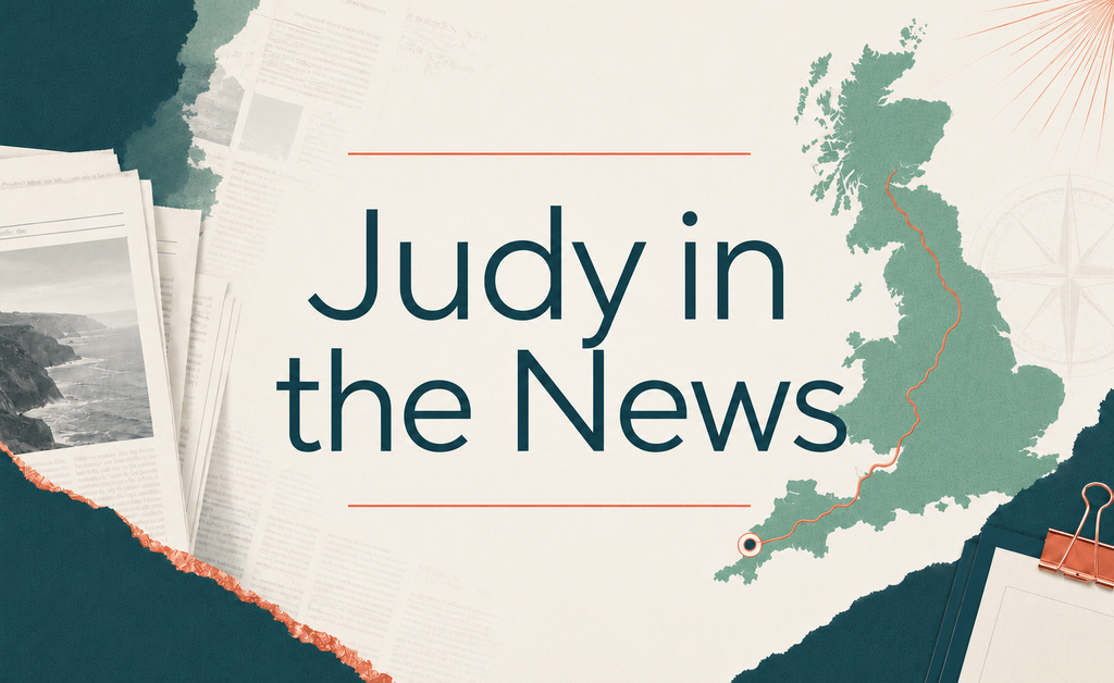 CornishStuff Previews Judy’s 650-Mile Walk From Land’s End to London