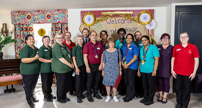 The Carer Features Judy Benjamin’s Visit to Linden House